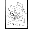 Amana PTC15400ER/P9872222R functional chassis assy parts (ptc12300er/p9812529r) (ptc12400er/p9872229r) diagram
