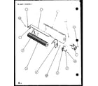 Amana PTC15300ER/P9812522R blower assembly (ptc12300er/p9812529r) (ptc12400er/p9872229r) diagram