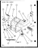 Control panel assembly (ptc12300er/p9812529r) (ptc12400er/p9872229r)