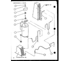 Amana PTC12400ER/P9872115R compressor & tubing (ptc12300er/p9812529r) (ptc12400er/p9872229r) diagram
