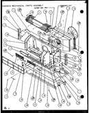 Chassis mechanical parts assembly (ptc15300er/p9812522r) (ptc15400er/p9872222r)