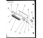 Amana PTC12300ER/P9812529R blower assembly (ptc15300er/p9812522r) (ptc15400er/p9872222r) diagram