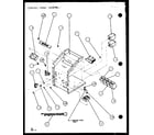 Amana PTC09300ER/P9812508R control panel assembly (ptc15300er/p9812522r) (ptc15400er/p9872222r) diagram