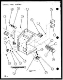 Control panel assembly (ptc15300er/p9812522r) (ptc15400er/p9872222r)
