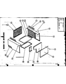 Counterflow coil housing