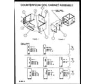 Amana LPTK05/P1417306F counterflow coil cabinet assembly (ccc16/p1101901c) (ccc20/p1101902c) (ccc24/p1101903c) diagram