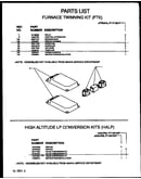 Furnace twinning kit (ftk) (ftk01a/p1171301f)
