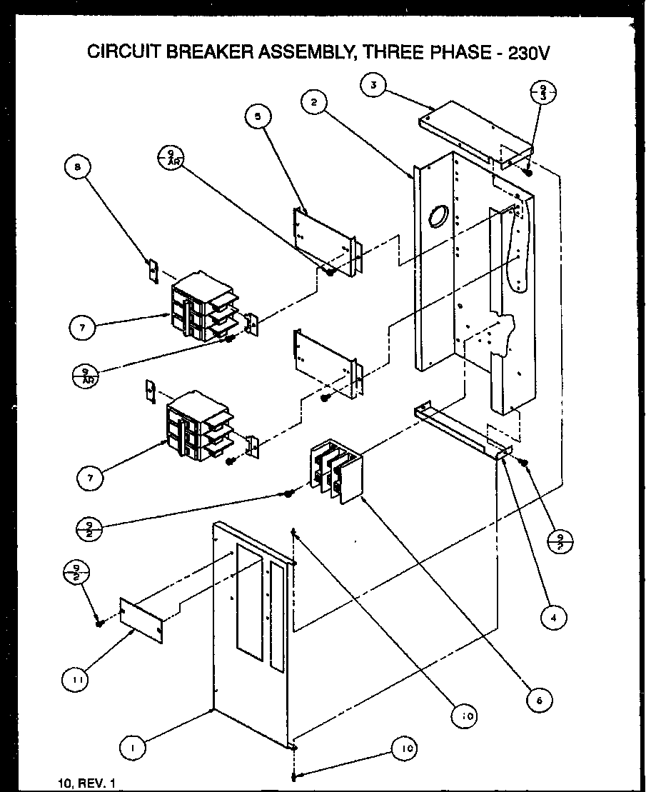 Circuit breaker assembly