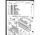 Amana HK415B/P9846607R duct kit (main duct & transition) (mdk01/p9846801rx) diagram