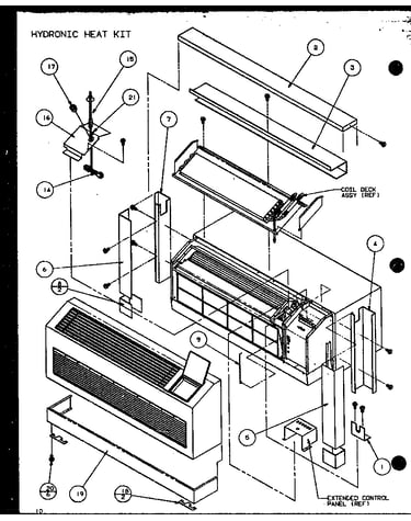 Hydronic heat kit (hhk02/p9846701r)