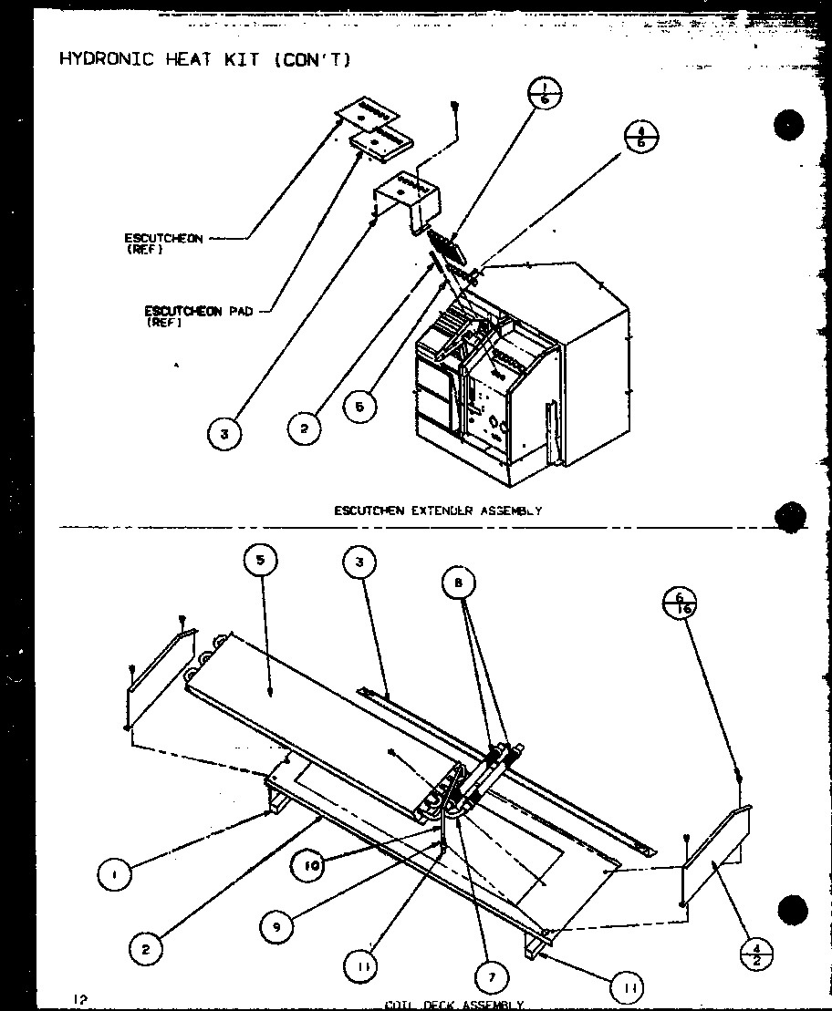 ESCUTCHEON EXTENDER ASSEMBLY (HHK02/P9846701R)