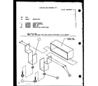 Amana CS430A1/P6332305R leveling legs accessory kit (ll-2a/p6333002r) diagram