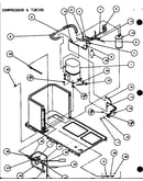 Compressor & tubing (spho42001a/p9999205c) (spho42003a/p9999206c) (spho48001a/p9999207c) (spho48003a/p9999208c) (spho60001a/p9999209c) (spho60003a/p9999210c)