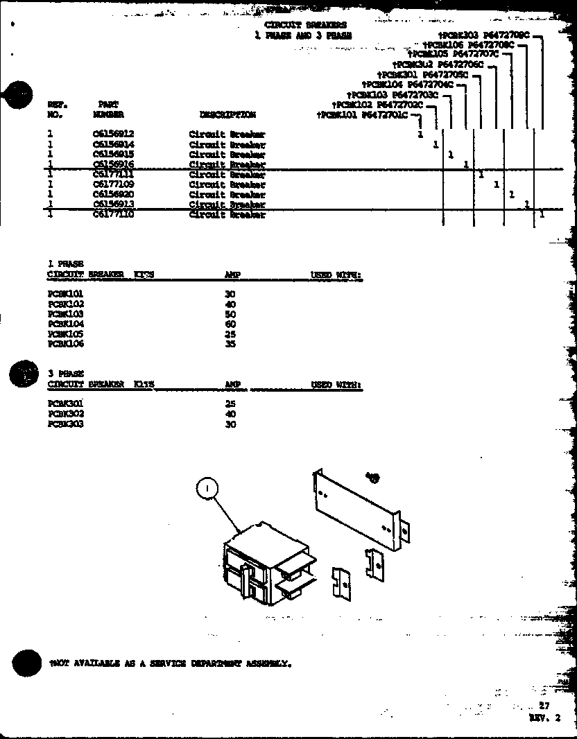 (PCBK101/P6472701C) (PCBK102/P6472702C) (PCBK103/P6472703C) (PCBK104/P6472704C) (PCBK301/P6472705C) (PCBK302/P6472706C) (PCBK105/P6472707C) (PCBK106/P6472708C) (PCBK303/P6472709C)