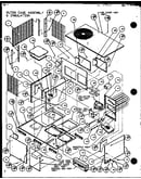 Outer case assembly & insulation (spcg420901a/p9999401c) (spcg420903a/p9999402c) (spcg421151a/p9999403c) (spcg421153a/p9999404c)