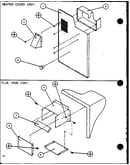 Heater cover assy./flue hood assy. (spcg420901a/p9999401c) (spcg420903a/p9999402c) (spcg421151a/p9999403c) (spcg421153a/p9999404c)