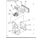 Amana SPCG601151A/P9999415C collector box assy. & cover (spcg480901a/p9999407c) (spcg480903a/p9999408c) (spcg481151a/p9999409c) (spcg481153a/p9999410c) (spcg481351a/p9999411c) (spcg481353a/p9999412c) diagram