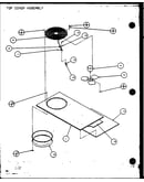 Top cover assembly (spcg480901a/p9999407c) (spcg480903a/p9999408c) (spcg481151a/p9999409c) (spcg481153a/p9999410c) (spcg481351a/p9999411c) (spcg481353a/p9999412c)