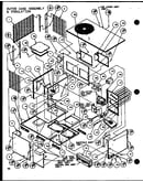 Outer case assembly & insulation (spcg600901a/p9999413c) (spcg600903a/p9999414c) (spcg601151a/p9999415c) (spcg601153a/p9999416c) (spcg601351a/p9999417c) (spcg601353a/p9999418c)