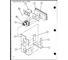 Amana SPCG481351A/P9999411C collector box assy. & cover (spcg600901a/p9999413c) (spcg600903a/p9999414c) (spcg601151a/p9999415c) (spcg601153a/p9999416c) (spcg601351a/p9999417c) (spcg601353a/p9999418c) diagram