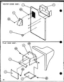 Heater cover assy./flue hood assy. (spcg600901a/p9999413c) (spcg600903a/p9999414c) (spcg601151a/p9999415c) (spcg601153a/p9999416c) (spcg601351a/p9999417c) (spcg601353a/p9999418c)