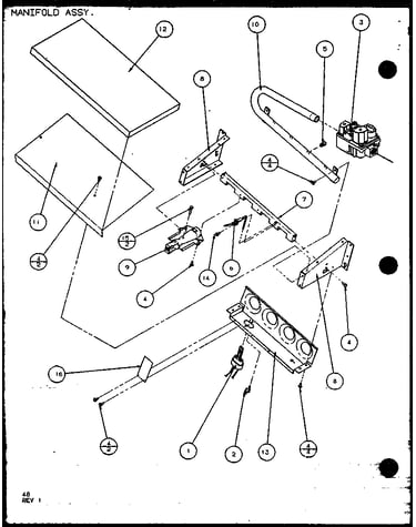 Manifold assy. (spcg600901a/p9999413c) (spcg600903a/p9999414c) (spcg601151a/p9999415c) (spcg601153a/p9999416c) (spcg601351a/p9999417c) (spcg601353a/p9999418c)