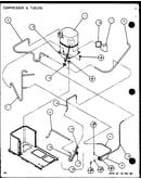 Compressor & tubing (spcg600901a/p9999413c) (spcg600903a/p9999414c) (spcg601151a/p9999415c) (spcg601153a/p9999416c) (spcg601351a/p9999417c) (spcg601353a/p9999418c)