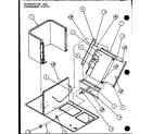 Amana SPCG300901A/P9999306C evaporator and condenser parts (spcg240451a/p9999301c) (spcg240701a/p9999302c) (spcg240901a/p9999303c) (spcg300451a/p9999304c) (spcg300701a/p9999305c) (spcg300901a/p9999306c) diagram