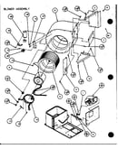 Blower assembly (spcg240451a/p9999301c) (spcg240701a/p9999302c) (spcg240901a/p9999303c) (spcg300451a/p9999304c) (spcg300701a/p9999305c) (spcg300901a/p9999306c)