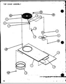 Top cover assembly (spcg360451a/p9999307c) (spcg360453a/p9999308c) (spcg360701a/p9999309c) (spcg360703a/p9999310c) (spcg360901a/p9999311c) (spcg360903a/p9999312c)