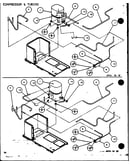 Compressor & tubing (spcg360451a/p9999307c) (spcg360453a/p9999308c) (spcg360701a/p9999309c) (spcg360703a/p9999310c) (spcg360901a/p9999311c) (spcg360903a/p9999312c)