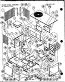 Outer case assembly & insulation (spcg240451a/p1105901c) (spcg240701a/p1105902c) (spcg240901a/p1105903c) (spcg300451a/p1105904c) (spcg300701a/p1105905c) (spcg300901a/p1105906c)