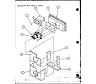 Amana FADS3A/P9850701C collector box assy. & cover (spcg240451a/p1105901c) (spcg240701a/p1105902c) (spcg240901a/p1105903c) (spcg300451a/p1105904c) (spcg300701a/p1105905c) (spcg300901a/p1105906c) diagram