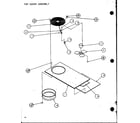 Amana SPCG240451A/P1105901C top cover assembly (spcg240451a/p1105901c) (spcg240701a/p1105902c) (spcg240901a/p1105903c) (spcg300451a/p1105904c) (spcg300701a/p1105905c) (spcg300901a/p1105906c) diagram