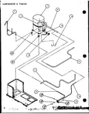 Compressor & tubing (spcg240451a/p1105901c) (spcg240701a/p1105902c) (spcg240901a/p1105903c) (spcg300451a/p1105904c) (spcg300701a/p1105905c) (spcg300901a/p1105906c)
