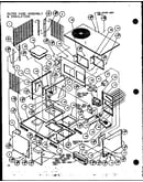 Outer case assembly & insulation (spcg360451a/p1105907c) (spcg360453a/p1105908c) (spcg360701a/p1105909c) (spcg360703a/p1105910c) (spcg360901a/p1105911c) (spcg360903a/p1105912c)