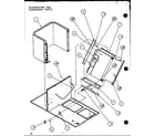 Amana FADS3A/P9850701C evaporator and condenser parts (spcg360451a/p1105907c) (spcg360453a/p1105908c) (spcg360701a/p1105909c) (spcg360703a/p1105910c) (spcg360901a/p1105911c) (spcg360903a/p1105912c) diagram