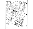 Amana FADM3A/P9851001C blower assembly (spcg360451a/p1105907c) (spcg360453a/p1105908c) (spcg360701a/p1105909c) (spcg360703a/p1105910c) (spcg360901a/p1105911c) (spcg360903a/p1105912c) diagram