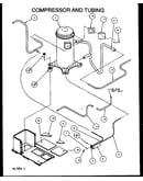 Compressor and tubing (pca42b0002a/p1153701c) (pca42b0003a/p1153702c) (pca48b0002a/p1153703c) (pca48b0003b/p1153708c) (pca48b0003a/p1153704c) (pca48b0002b/p1153707c) (pca48b0004a/p1153709c) (pca60b0002a/p1153705c) (pca60b0003a/p1153706c) (pca60b0004a/p115