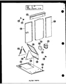 Filter parts (gc65df-2/p96331-20f) (gc80df/p96331-21f) (gc80df-3/p96331-22f) (gc105df/p96331-23f) (gc105df-3/p96331-24f) (gc120df/p96331-25f) (gc120df-3.5/p96331-26f) (gc140df-4/p96331-27f)