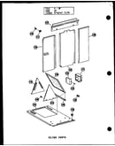 Filter parts (gc65df-2/p96382-1f) (gc80df/p96382-2f) (gc80df-3/p96382-3f) (gc105df/p96382-4f) (gc105df-3/p96382-5f) (gc120df/p96382-6f) (gc120df-3.5/p96382-7f) (gc140df-4/p96382-8f)