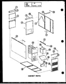 Cabinet parts (gl105e-r3/p96328-14f) (gl120e-r3/p96328-15f) (gl140e-r4/p96328-16f) (gl160e-r4/p96328-17f) (gl200e-r4/p96328-18f)