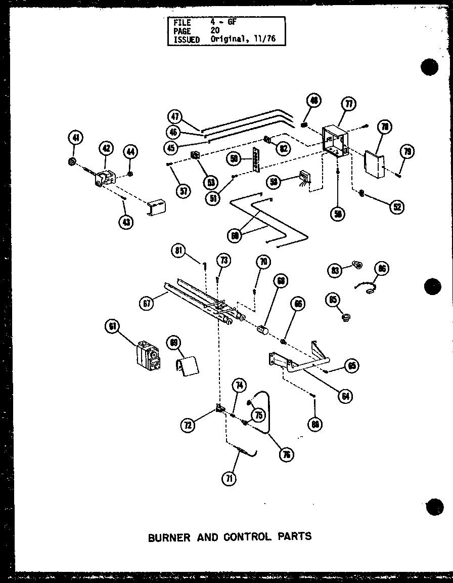 Burner and control parts          h506e03@belt drive blower (gl105e-r3/p96381-6f) (gl120e-r3/p96381-7f) (gl140e-r4/p96381-8f) (gl160e-r4/p96381-9f) (gl200e-r4/p96381-10f)