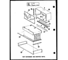 Amana GS80DE-R3-C/P96362-5F heat exchanger & diverter parts diagram