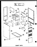 Cabinet parts (gh-65de/p96380-1f) (gh-80de/p96380-2f) (gh-105de-3/p96380-7f) (gh-120de-5/p96380-11f) (gh-140de-4/p96380-14f) (gh-160e-r3.5/p96380-19f)