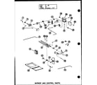 Amana GH105DE-3/P96420-7F burner and control parts (gh-65de/p96380-1f) (gh-80de/p96380-2f) (gh-105de-3/p96380-7f) (gh-120de-5/p96380-11f) (gh-140de-4/p96380-14f) (gh-160e-r3.5/p96380-19f) diagram