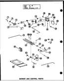 Burner and control parts (gh-65de/p96380-1f) (gh-80de/p96380-2f) (gh-105de-3/p96380-7f) (gh-120de-5/p96380-11f) (gh-140de-4/p96380-14f) (gh-160e-r3.5/p96380-19f)