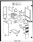 Cabinet parts (gh80de-2/p96380-3f) (gh105e-r3/p96380-8f) (gh120e-r3/p96380-12f) (gh140e-r4/p96380-15f) (gh160e-r5/p96380-18f) (gh200e-r4/p96380-17f)