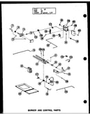 Burner and control parts (gh80de-2/p96380-3f) (gh105e-r3/p96380-8f) (gh120e-r3/p96380-12f) (gh140e-r4/p96380-15f) (gh200e-r4/p96380-17f) (gh160e-r4/p96380-18f)
