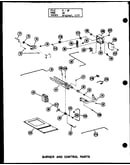 Burner and control parts (gh65de/p96420-1f) (gh80de/p96420-2f) (gh105de-3/p96420-7f) (gh120de-5/p96420-11f) (gh140de-4/p96420-14f)
